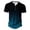 Navy Mens T Shirts, variant on T Shirts for Men Plus Size S-5X Big and Tall Long Sleeve Button Round Neck Tees Tops Trendy Gradient Printed Casual Pullover Basic T-Shirts