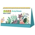 thumbnail image 1 of Xihbxyly Calendario de Escritorio 2023, Diseño Abatible Verticalmente, Formato de 12 Meses, Calendario Semanal de 54 Páginas, Recordatorio de Días Festivos, Herramienta para Organizar El Escritorio,, 1 of 4