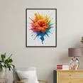 thumbnail image 4 of Paint By Numbers Kit for Adults Beginner - DIY Hibiscus Art Splash Color Burst Canvas Painting Kits for Adults, Frameless Paint By Number for Adults for Home Wall Decor 16x20 Inch, 4 of 7