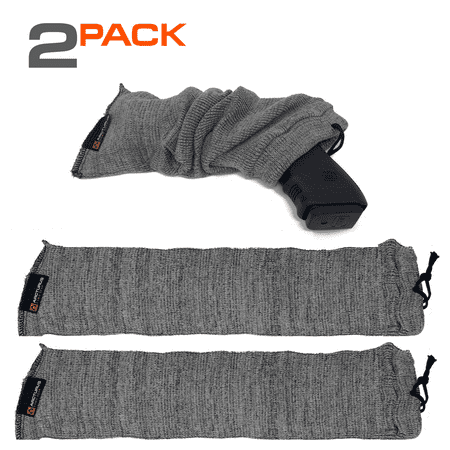 Arcturus Handgun Socks (2-Pack) 3.5 x 16 Black Gray or Green