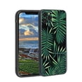 thumbnail image 1 of Compatible with iPhone 11 Pro Max Phone Case, Tropical-Leaves-1-3 Case Men Women, Flexible Silicone Shockproof Case for iPhone 11 Pro Max, 1 of 1