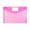 Pink, variant on DJJGXAN 1 Pack Plastic Envelopes Poly Envelopes, 13"×9.5" Clear Document Folders File Folders, A4 Letter Size File Envelopes with Label Pocket for Home Office Assorted Color