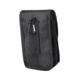 thumbnail image 4 of Bolsa para teléfono, funda para teléfono celular, funda con tapa, pequeña, monedero, estuche de transporte, tela Oxford, clip para cinturón, 4 of 8