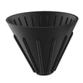 thumbnail image 3 of Taza de filtro de café Sunnimix Gotero de café de silicona plegable Negro, 3 of 8