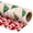 Christmas Tree, variant on AllWays Plaza Reversible Nutcracker Christmas Wrapping Paper - Mini Roll - 17 Inch x 33 Feet - Red Nutcracker and Snowflake Wrapping Paper for Christmas, Holiday, Party