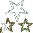 thumbnail image 3 of Christmas Pentagram Garland Endant Wreaths For Front Door Party Christmas Decoration Pendant Wall Door Hanging Wreaths, 3 of 9