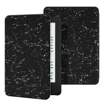 Ayotu Case for All-New Kindle(10th Gen, 2019 Release) - PU Leather Cover with Auto Wake/Sleep-Fits Amazon All-New Kindle 2019(Will not fit Kindle Paperwhite or Kindle Oasis), Constellation