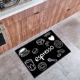 thumbnail image 2 of Home Textile Kitchen Carpet Floor Mat Simple Modern Living Room Carpet Door Household Long Feet Pad (A), 2 of 4