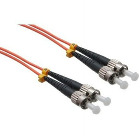 UPC: 0841280146671 | Axiom ST/ST Multimode Duplex OM1 62.5/125 Fiber Optic Cable 30m  TAA Compliant