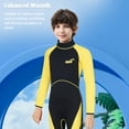 thumbnail image 2 of Kids Wetsuit Perfect for Boys and Girls 3mm Thickness for Extra Warmth Neoprene Full Shorty Suits in Cold Water for Surfing Swimming Diving Ideal Youth and Toddlers Surfing Wetsuit, 2 of 7