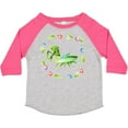 thumbnail image 3 of Inktastic Praying Mantis with Flowers and Leaves Boys or Girls Toddler T-Shirt, 3 of 5