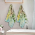 thumbnail image 4 of Watercolor Easter Bunny and Easter Eggs on Green Grass Hand Towels, Kitchen Towel Ultra Soft and Absorbent,Decorative Fingertip Face Towel for Bathroom Hotel, 2 PCS, 28.3"x 14.4", 4 of 5