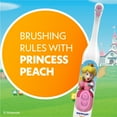 thumbnail image 3 of Princess Peach Kid’s Spinbrush Electric Toothbrush, Battery Powered, Soft Bristles, Ages 3+, 3 of 12
