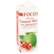 Foco 100% Pure Coconut Water, Pomegranate, 16.9 Fl Oz, 1 Count