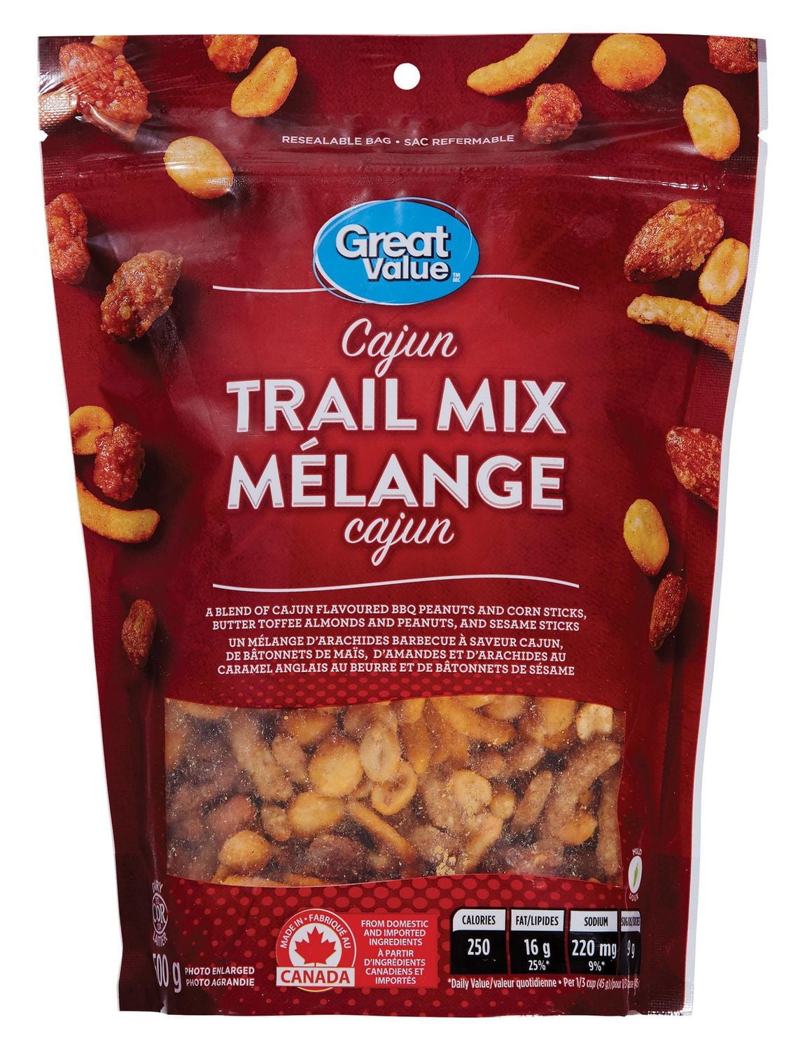 walmart cajun trail mix