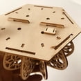 thumbnail image 3 of pitrice Bespoke Ramadan Wooden Hollow Lantern Lights Decor Not Easy To Break B 24*10*10cm, 3 of 5