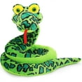 thumbnail image 5 of Muiteiur 98'' Giant Snake Stuffed Animal Green Boa Constrictor Snake Plush Toy, 5 of 9