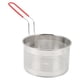 thumbnail image 3 of Cesta para freír redonda de acero inoxidable 304 con asa para patatas fritas, aros de cebolla, pollo, pasta, pequeña, 16 cm, 3 of 10