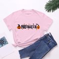 thumbnail image 4 of Halloween Tshirts for Women Short Sleeve Crewneck Cute Tops Graphic Tees for S-3XL, 4 of 6