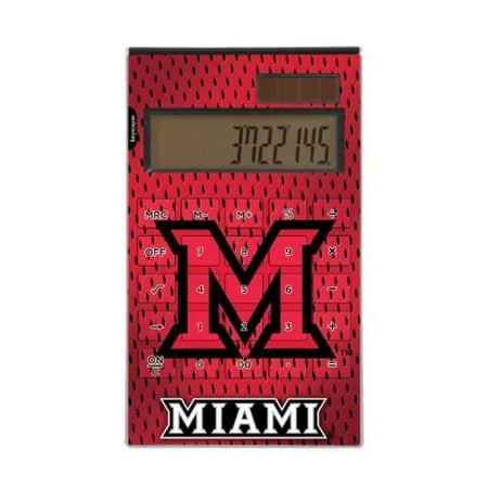 Miami (Ohio) Redhawks Desktop Calculator NCAA