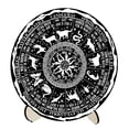 thumbnail image 2 of veasfak Calendar Dowsing Board Set Home Decoration Round Chart Mat Wiccan Altar Supplies D, 2 of 9