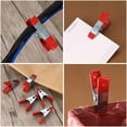 thumbnail image 5 of 20 Piezas Clips de Resorte de Metal, Pinzas para Hacer Modelos, Abrazaderas de Resorte de Metal, Pinzas para Tenedor de Agarre para Lona, Camping, Lona, Carpintería, Herramienta de Modelado - 2 Pulga, 5 of 5