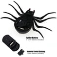 thumbnail image 3 of BlackRc Spider Control remoto coche vehículo Animal miedo broma juguetes eléctrico electrónico Siumlation falso niños regalos de cumpleaños (negro), 3 of 3