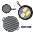 thumbnail image 4 of Home Basics 4-Piece Cast Iron Cook Set, 4 of 6