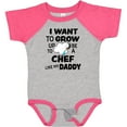 thumbnail image 3 of Inktastic I Want to Grow Up to Be a Chef Like My Daddy Boys or Girls Baby Bodysuit, 3 of 5