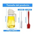 thumbnail image 4 of 2en1 Aceitera De Cocina Y Atomizador De Aceite De Cocina 2pz BEIGUE NEGRO, 4 of 5