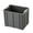 Gray, variant on Industrial Storage Box Heavy Duty Storage Bin for Organizing Portable Car Trunk Organizer Storage Container for Closet Garage Gray 19x13x15cm