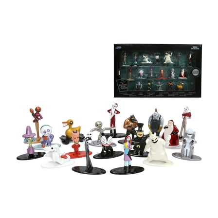 Jada Toys Disney Tim Burton's The Nightmare Before Christmas  Series 1 - 18-Pack 1.65" Die-cast Metal Figures