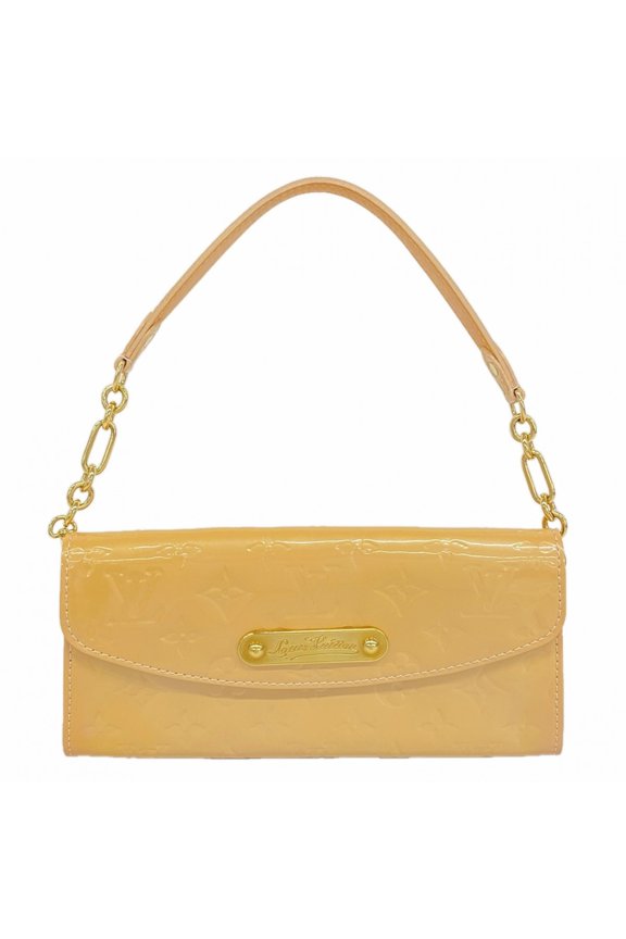 Pre-Owned Louis Vuitton Vernis Sunset Boulevard handbag M91626 Rose Florentine (Women's)