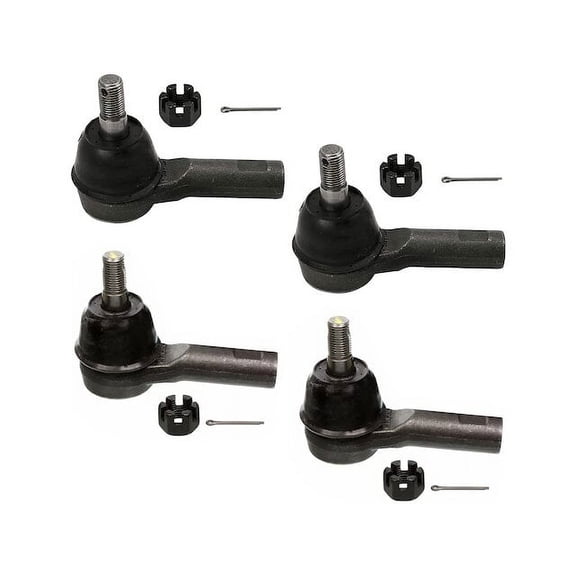 Front Tie Rod End Set - Compatible with 1998 - 2004 Nissan Frontier 1999 2000 2001 2002 2003