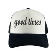 thumbnail image 1 of Gorro de Trucker Gravity Threads ajustable Negro blanco, 1 of 2