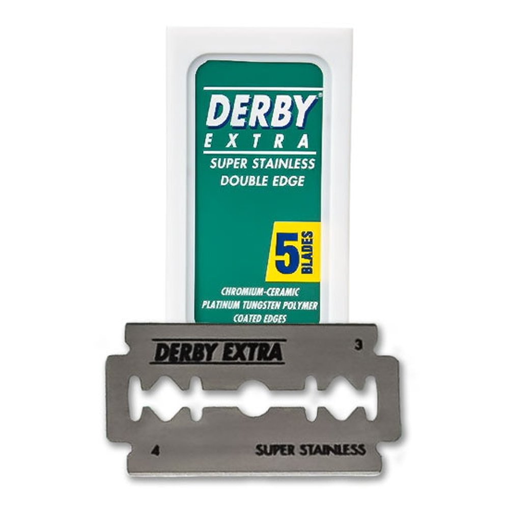 Derby Extra Double Edge Razor Blades, 100 Count