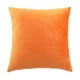 thumbnail image 2 of Funda de cojín de terciopelo, funda de cojín, funda de cojín, funda de cojín con cremallera Naranja 50 x 50cm., 2 of 9