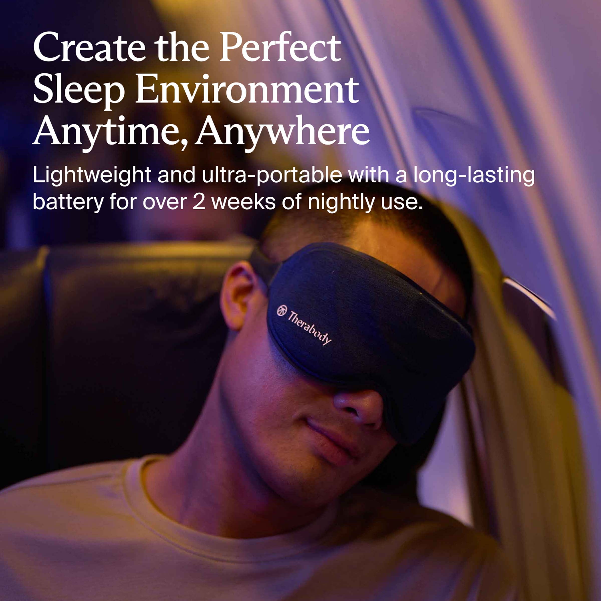 Therabody SleepMask - Ultra-Comfortable, 100% Blackout Eye Mask