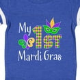 thumbnail image 4 of Inktastic My 1st Mardi Gras with Mask Boys or Girls Baby Bodysuit, 4 of 5