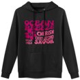 thumbnail image 1 of Sudadera con capucha unisex tendencia retro, estampado de Ocean Breeze con detalles florales, cómoda y llamativa para salidas informales, 1 of 5