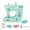 Green, variant on jovat Electric Light Sewing Machine with Light, Intelligence Sewing Machine Toy for Kids