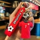 thumbnail image 4 of Yanonmyfd Jersey keychain Soccer Ball Key Chain, Football World Cup Key Chains Pendant, Man's Sports Ball KeyChains,Pink, 4 of 11