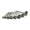 thumbnail image 3 of Juego de 8 brocas de amolar de 10-25 mm, vástago de 0,24", para herramientas rotativas, pulido de vidrio y fabricación de joyas., 3 of 8