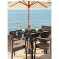 thumbnail image 3 of Outdoor Tablecloth with Umbrella Hole for Patio/Picnic/Party/Camping, Cartoon Tractor Waterproof Table Cloth Square Cover Washable, Cute Grey Digger Shovel Truck Car Black (60"x 60"), 3 of 8