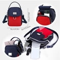 thumbnail image 2 of Waterproof Women Crossbody Bag - Elegant Oxford Shoulder Bag with Multi-Pocket for Work, 2 of 6