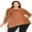 Cinnamon, variant on Avenue Women's Plus Size Tiarne Textured Long Sleeves Relaxed Fit Tunic Top