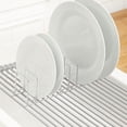 thumbnail image 3 of Metal Plate Rack - Drying Dish Rack for Counter - Cabinet Eatery Organization, 3 of 4