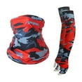 thumbnail image 1 of Cooling Arm Sleeves Long Fingerless Gloves Anti-Slip Sun Protection Arm Sleeves, 1 of 5
