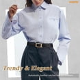 thumbnail image 2 of WHIPPY Women Leather Belt with Automatic Buckle Ladies Ratchet Leather Belts for Jeans Dresses Pants, 2 of 7