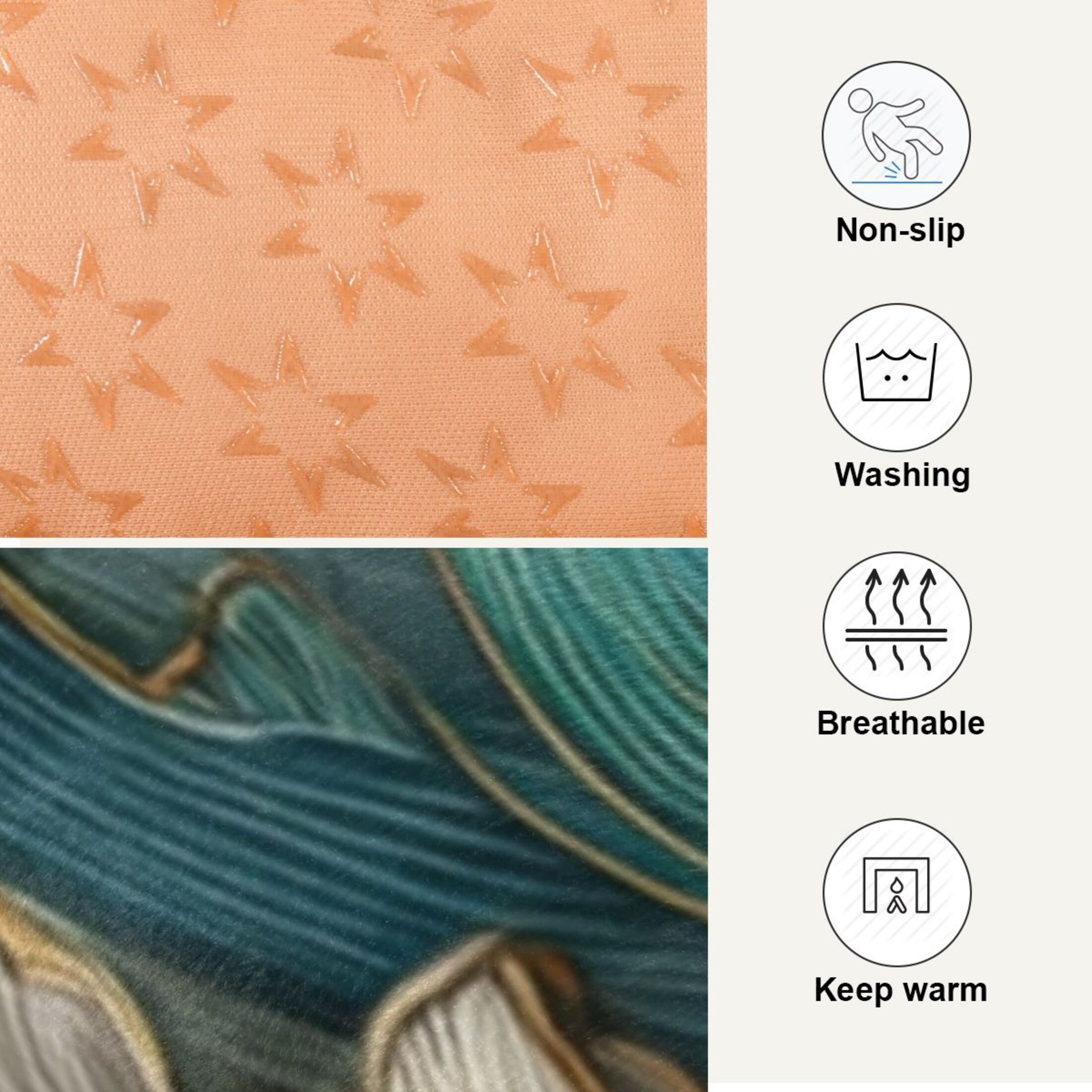Cozy Mat Pet Bed Indoor Outdoor Warm Soft For Cat Dog Puppy(S/M) Detailed Vintage